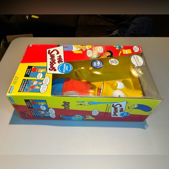The Simpsons BART Talking Doll Playmates 2000 Interactive Y2K Rare Collectible - Picture 14 of 16